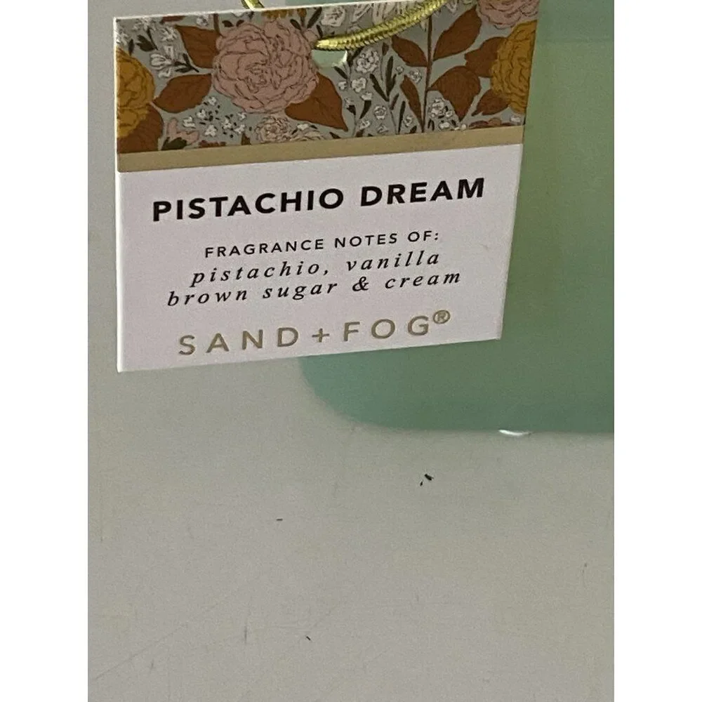 Sand + Fog Eau De Parfum Oil 1.7 fl oz Pistachio Dream Vanilla Brown Sugar Cream